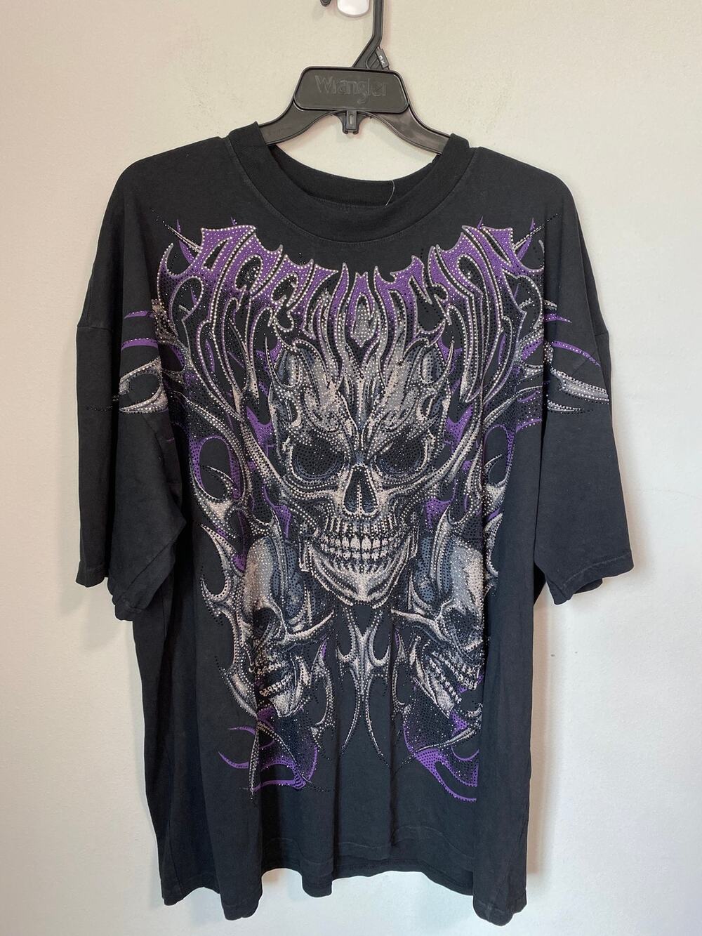 New Affliction Theory Short Sleeve Graphic T-Shirt Size XXL